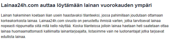 nordax-saako-lainaa